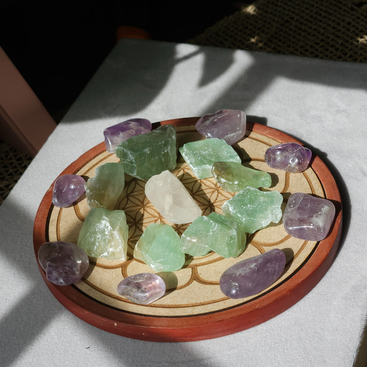 Kristalų energijos tinklelis „Gydymas“