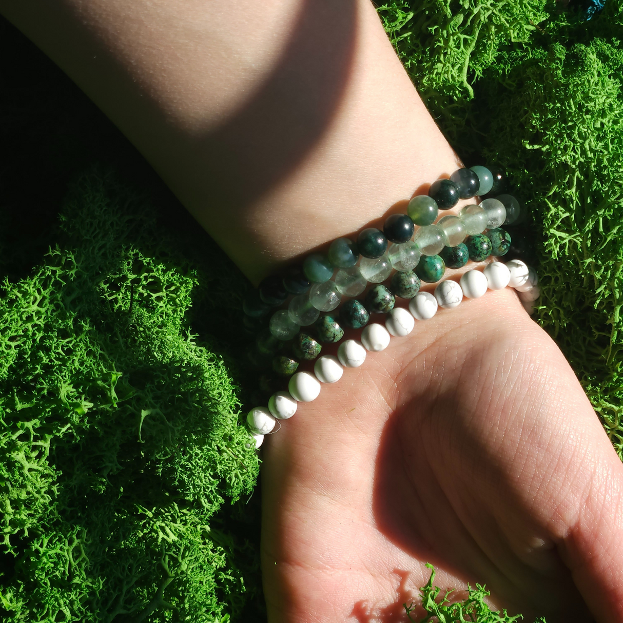 Streso Atsikratymo bei Ramybės apyrankių rinkinys