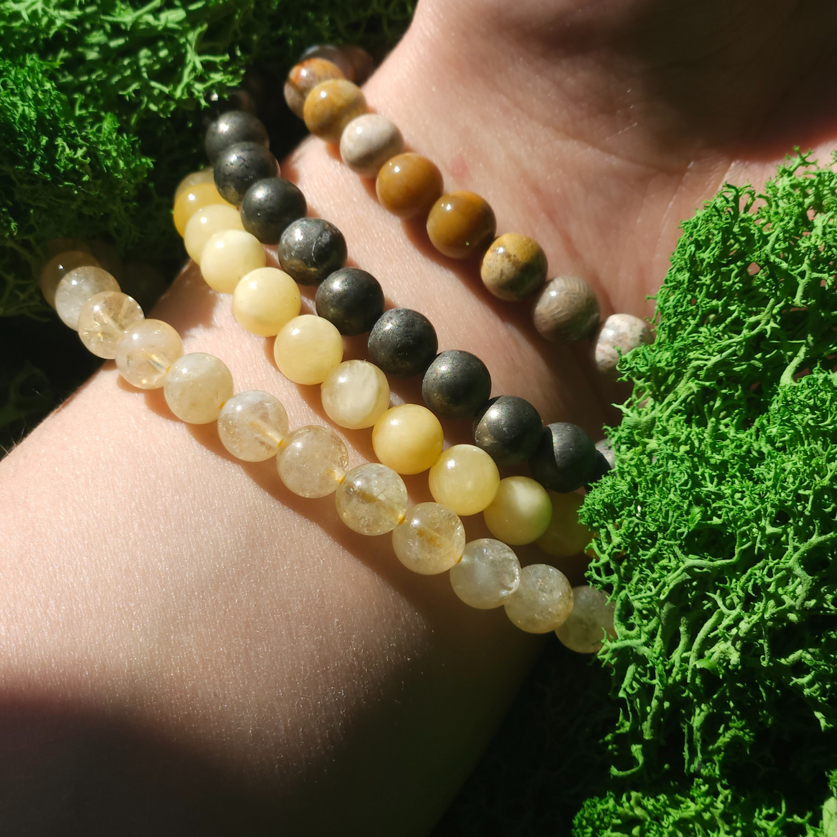 Klestėjimo ir Sėkmės apyrankių rinkinys