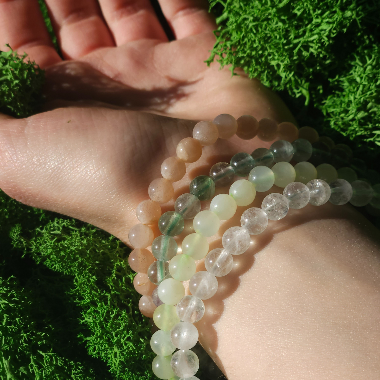 Dieviškojo Džiaugsmo ir Laimės apyrankių rinkinys