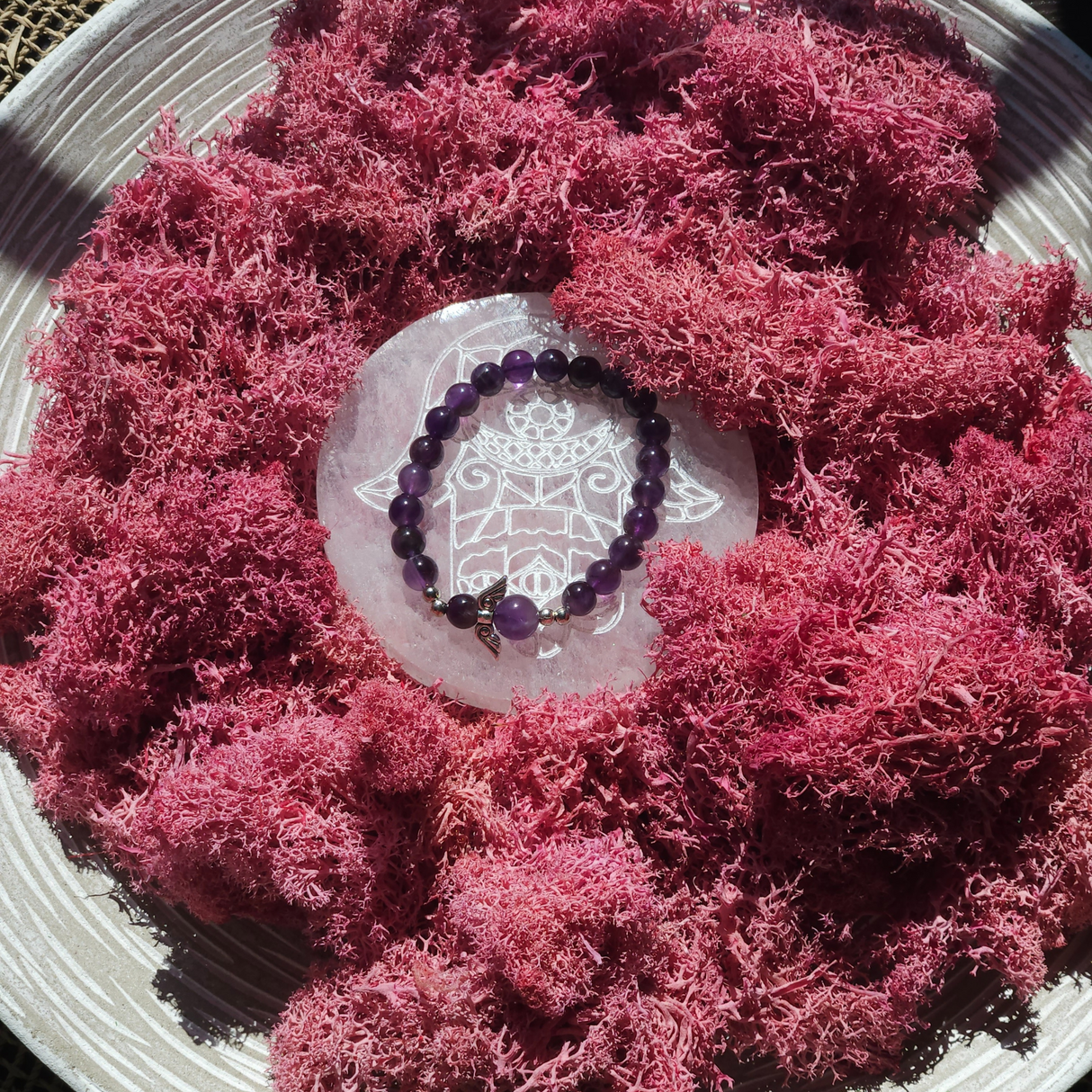 Ametisto Angelo apyrankė