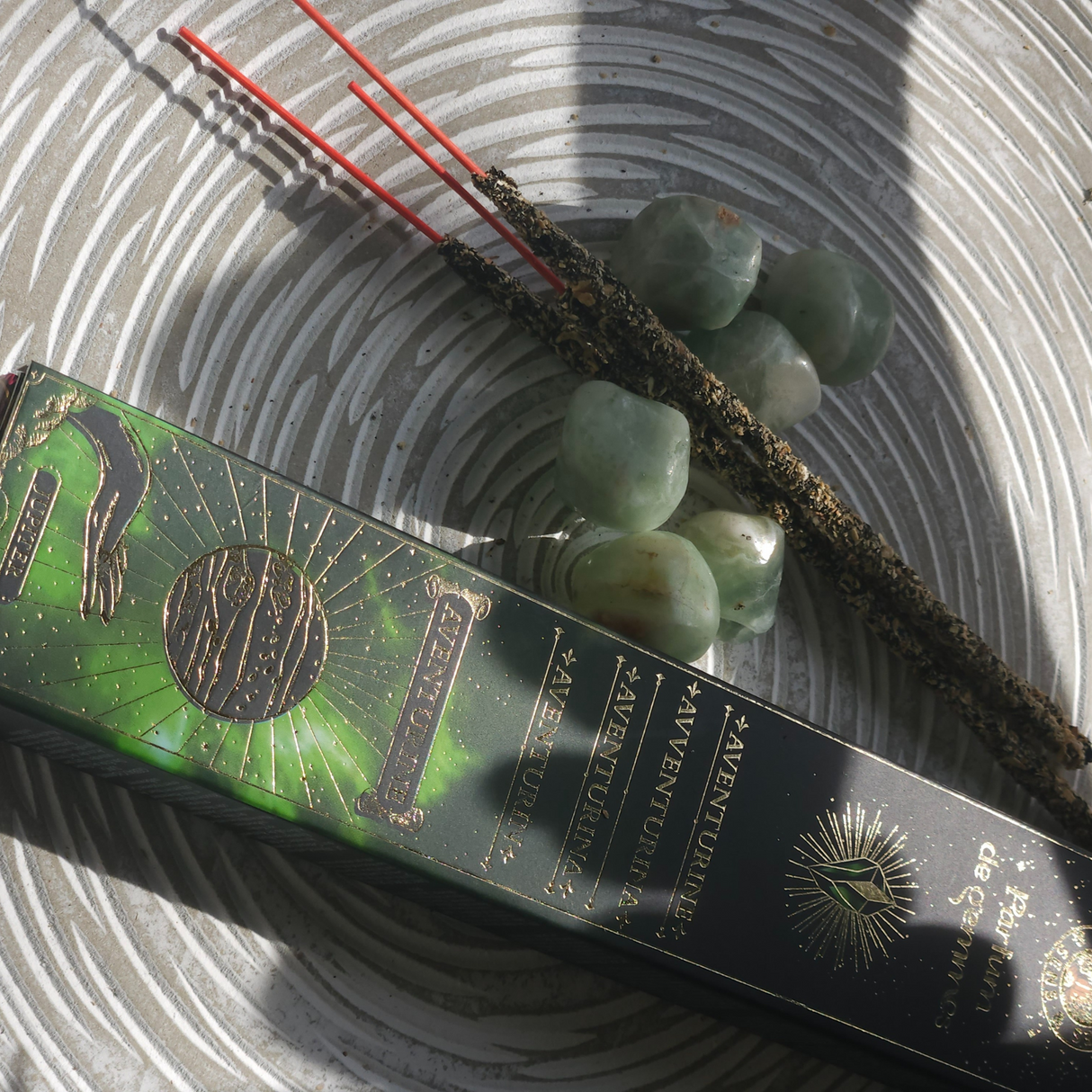 Aventurino smilkalai