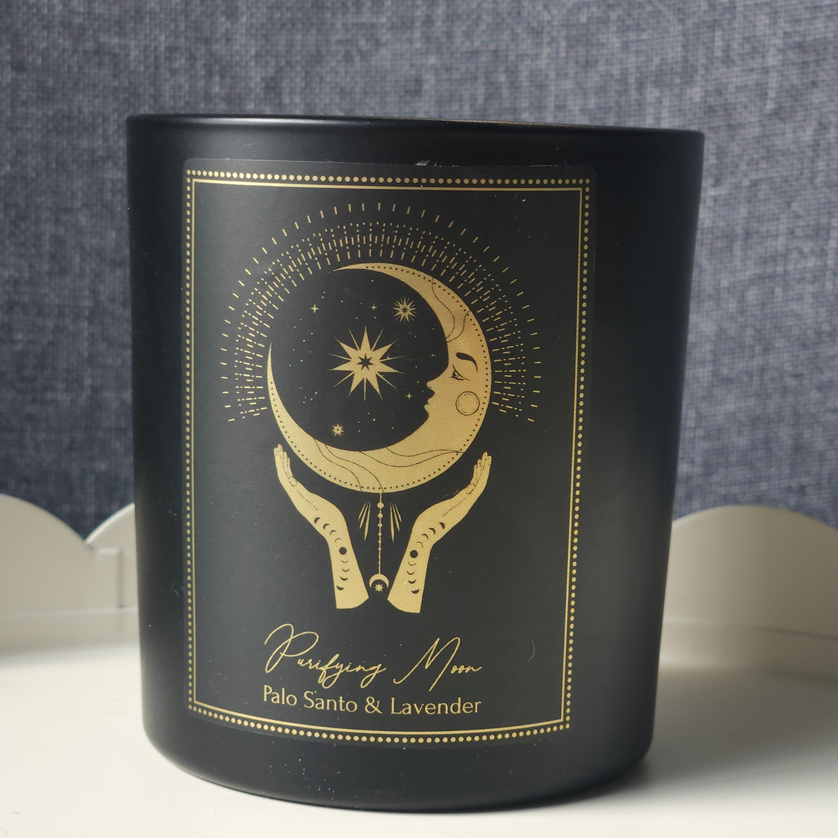 Manifestacijos brangakmenių žvakė ,,Apvalantis mėnulis"