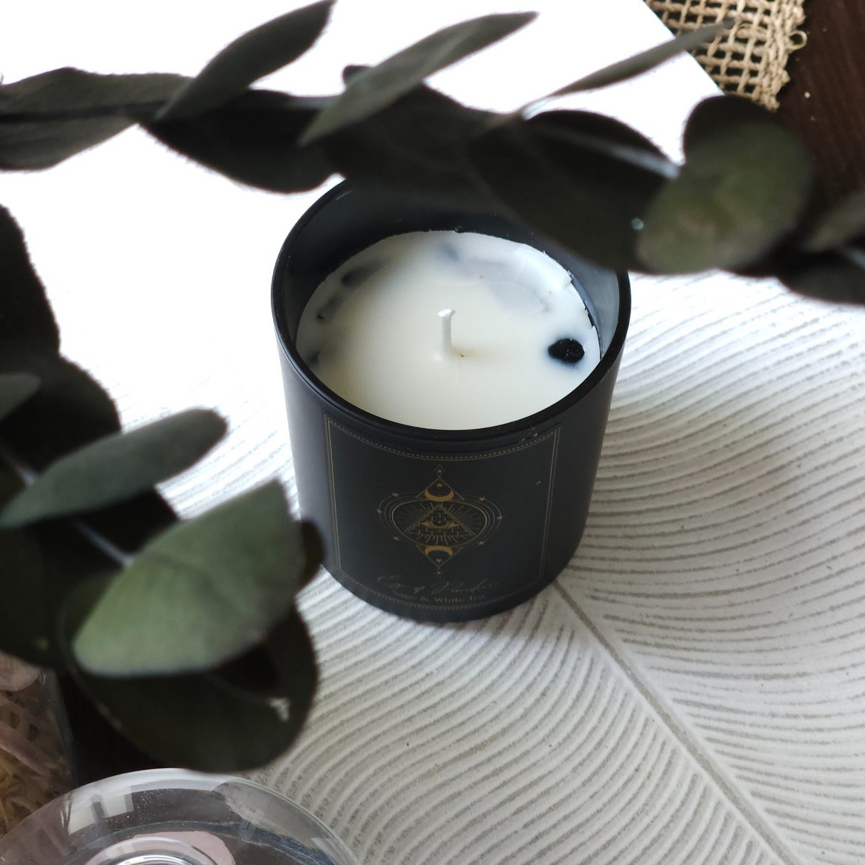 Manifestacijos brangakmenių žvakė „Apvaizdos akis“