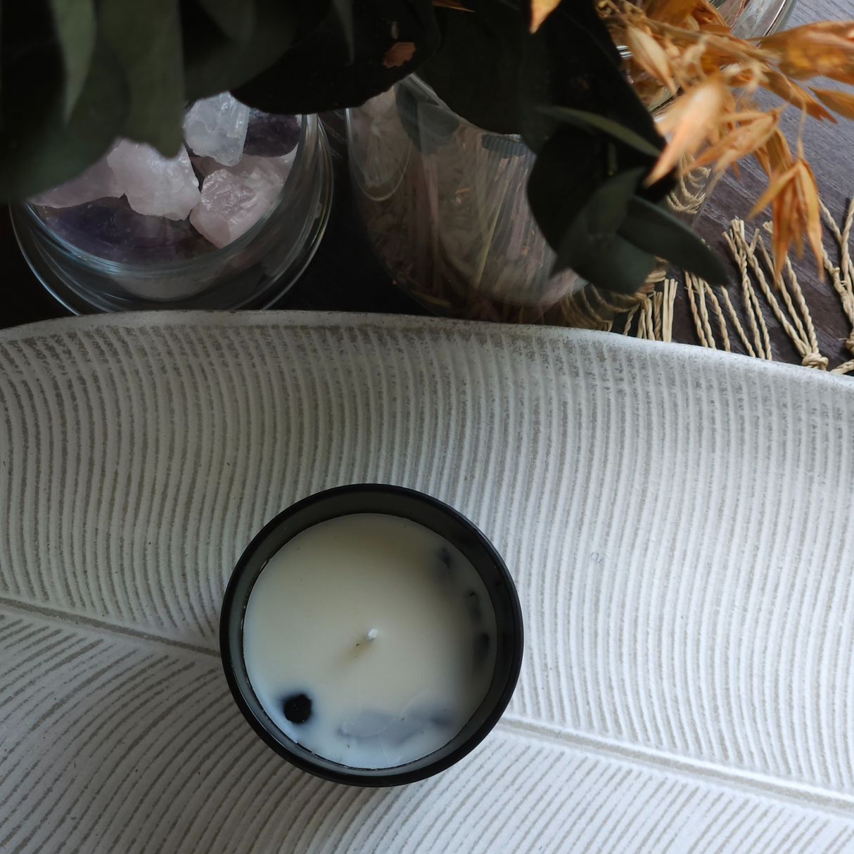 Manifestacijos brangakmenių žvakė „Apvaizdos akis“