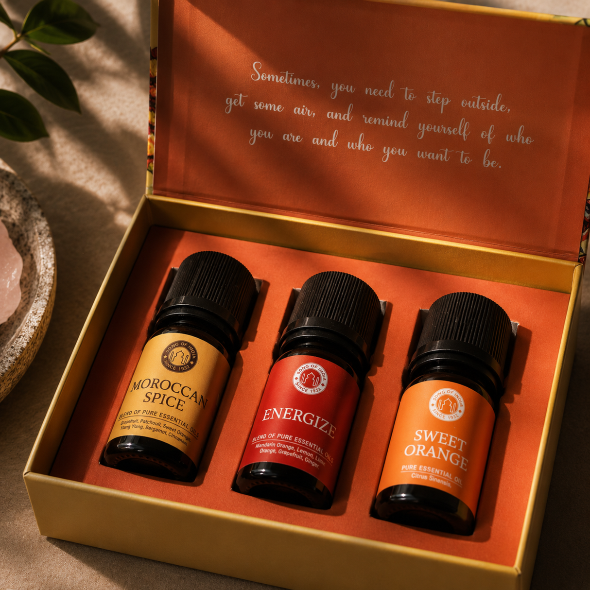 Eterinių aliejų aromaterapijos rinkinys „Citrus Blast“