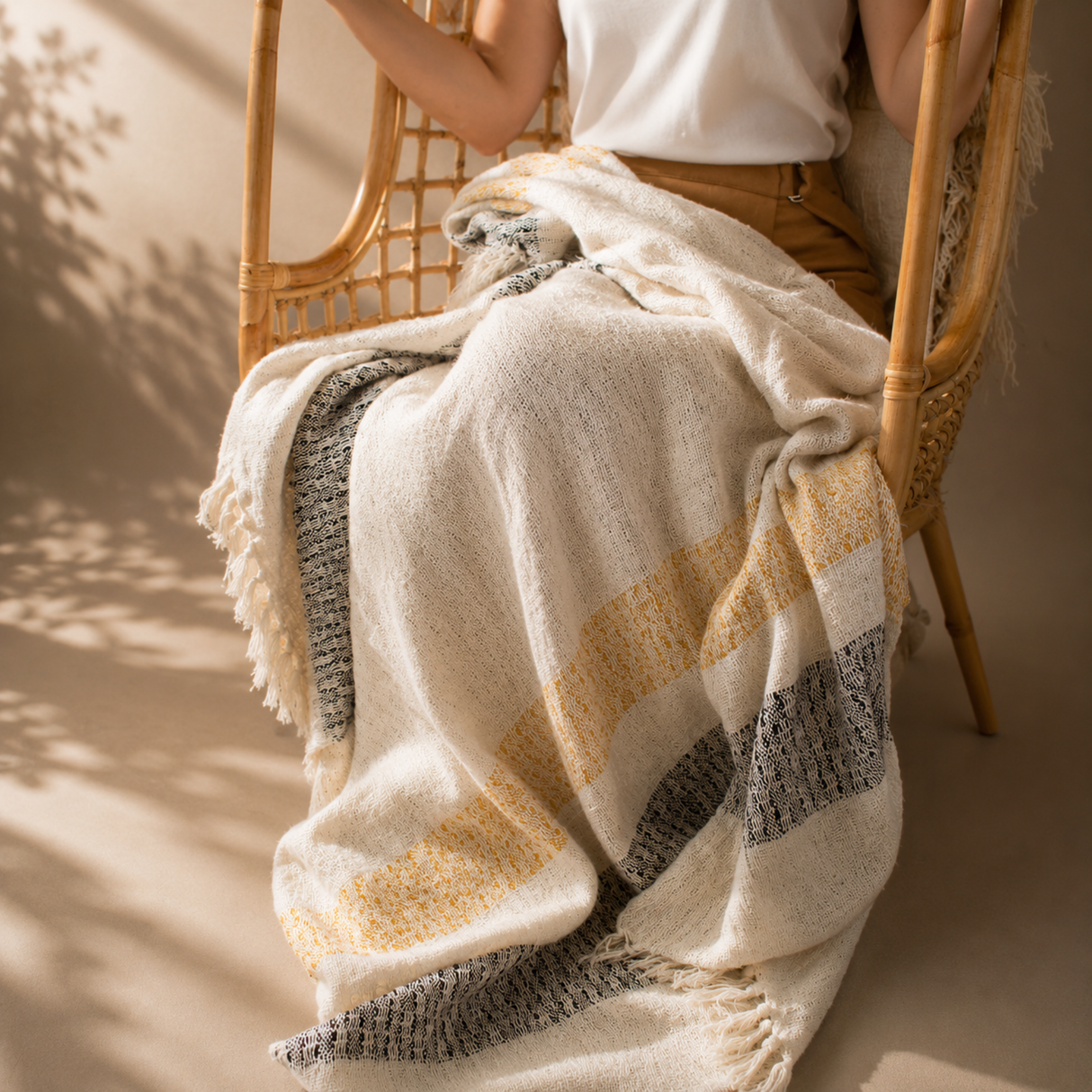 Boho Comfort pledas – 125x150cm – Mellow Mattala
