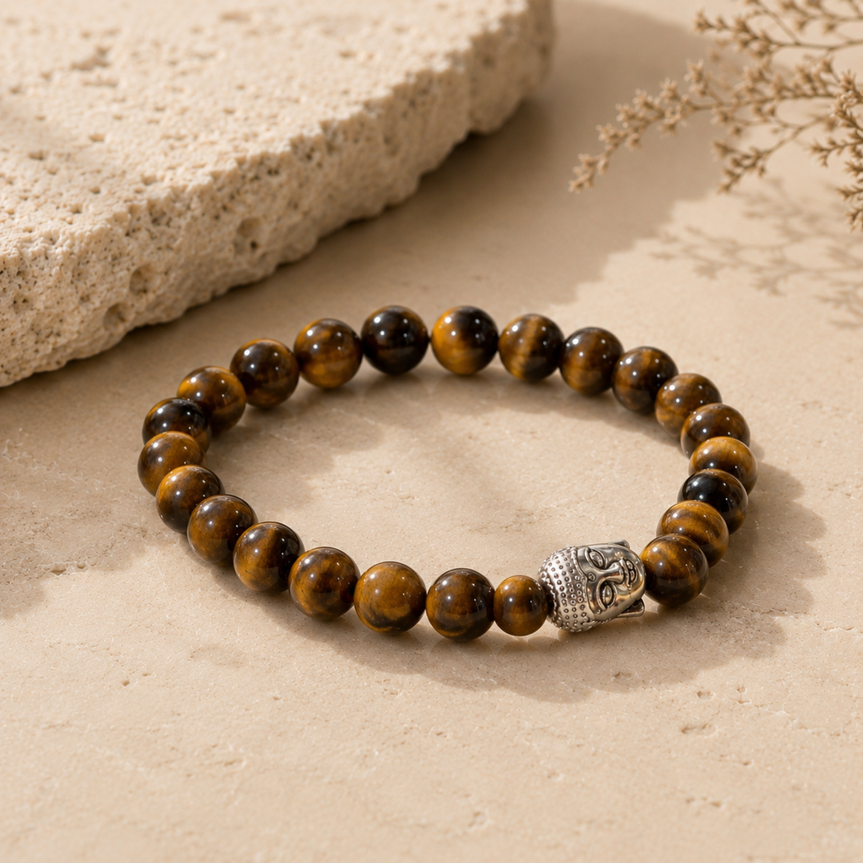 Tiger Eye Buddha Bracelet