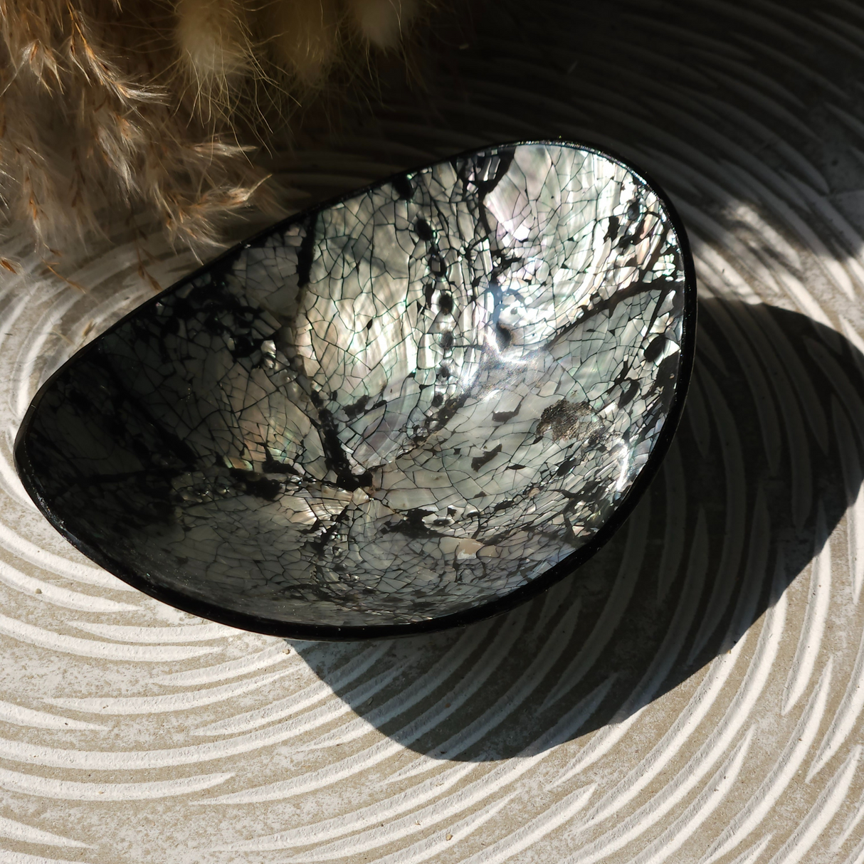 Šalavijų smilkymo dubuo ovalus