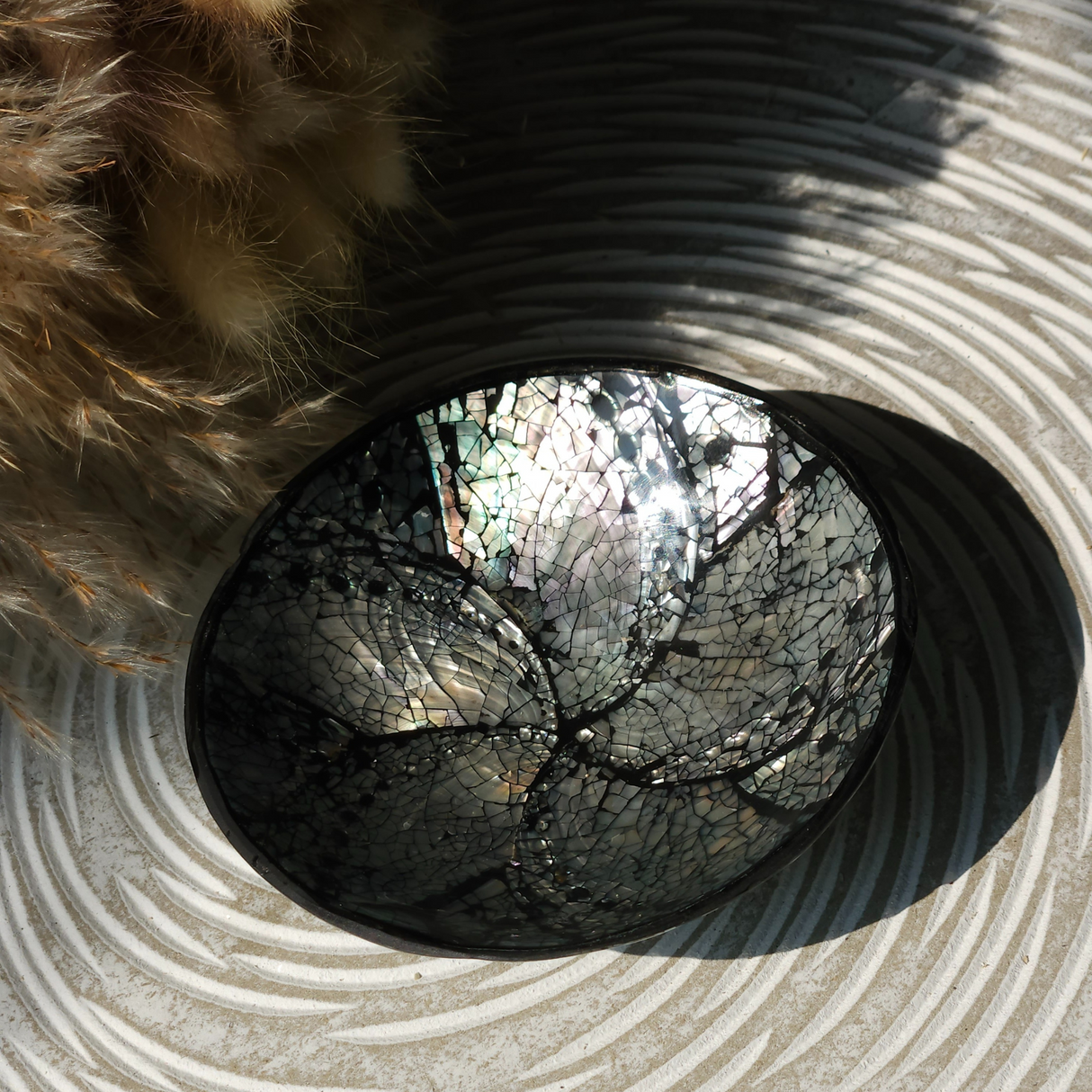 Šalavijų smilkymo dubenėlis apvalus