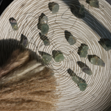 Nefrito brangakmenių švieselės