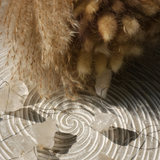 Kalnų krištolo brangakmenių švieselės