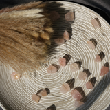 Rožinio kvarco brangakmenių švieselės