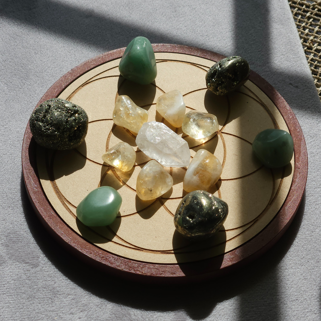 Kristalų energijos tinklelis „Klestėjimas“