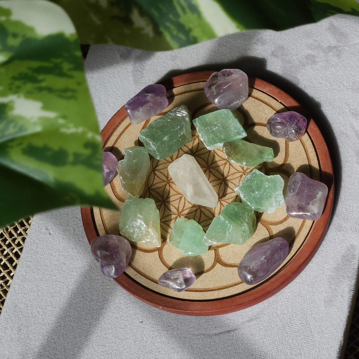 Kristalų energijos tinklelis „Gydymas“