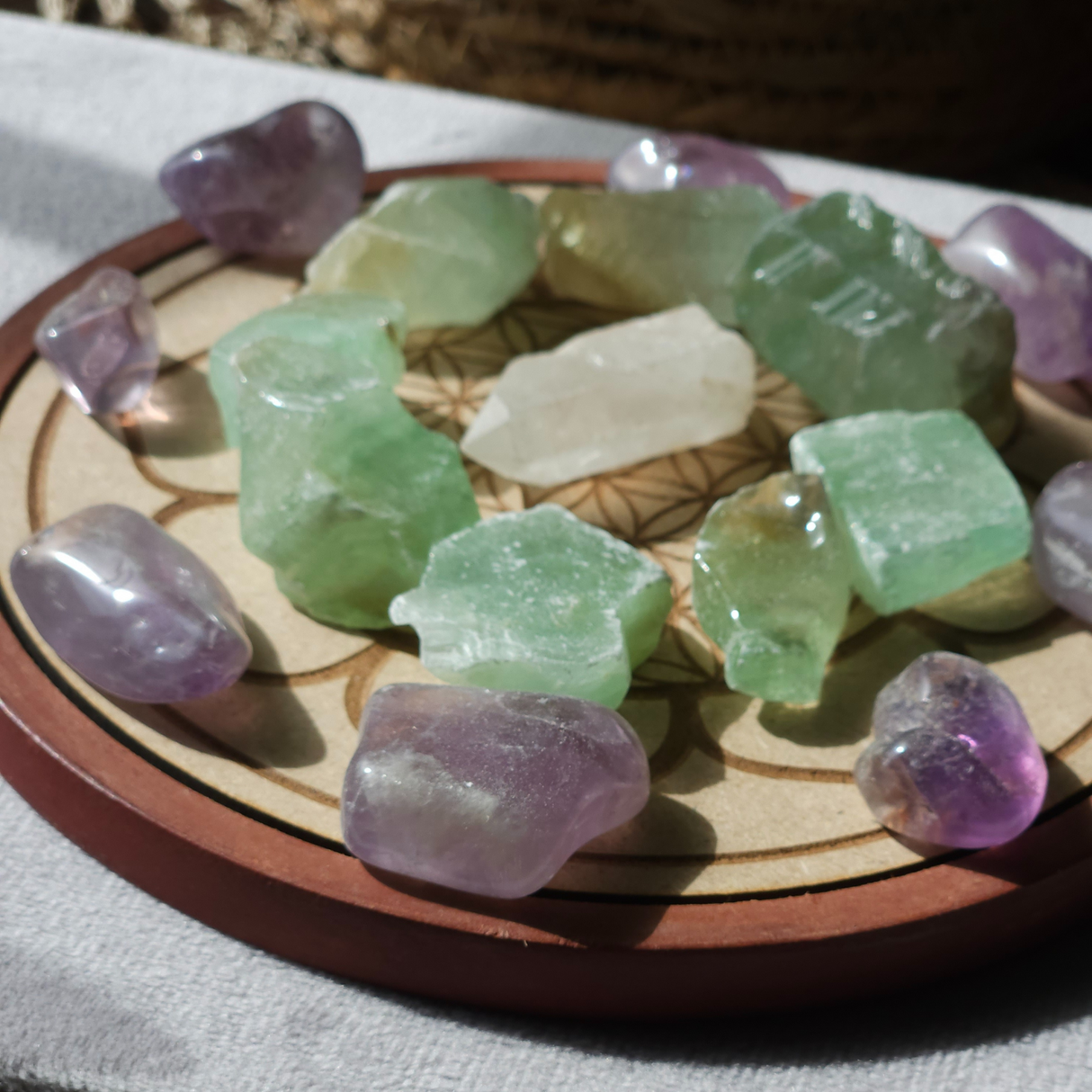 Kristalų energijos tinklelis „Gydymas“