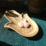 Rožinio kvarco širdis