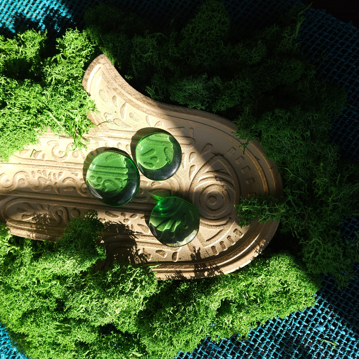 Andaros obsidiano kristalai