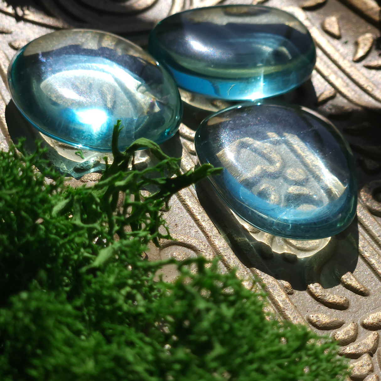 Andaros obsidiano kristalai