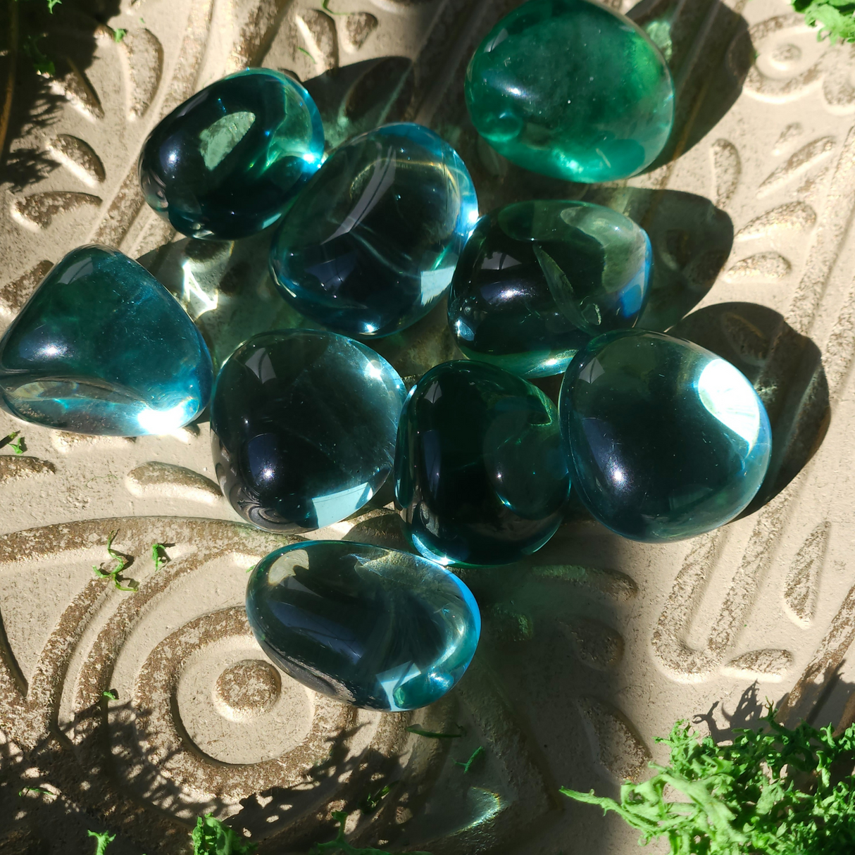 Andaros obsidiano kristalai