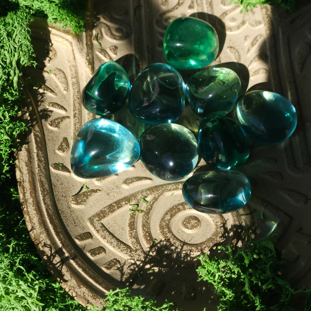 Andaros obsidiano kristalai