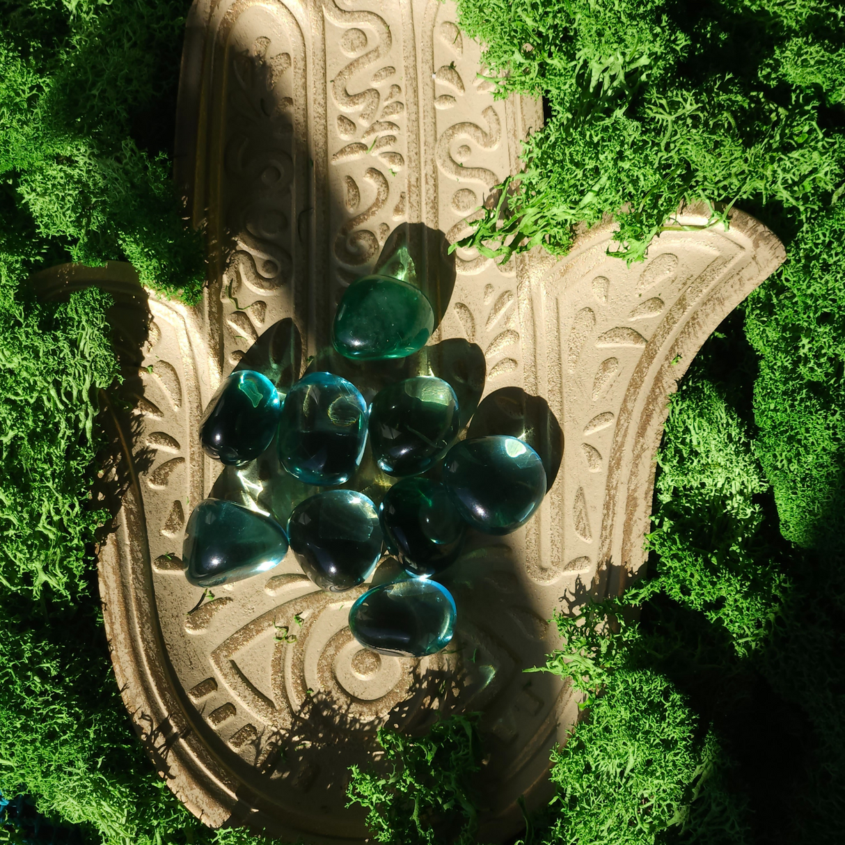 Andaros obsidiano kristalai