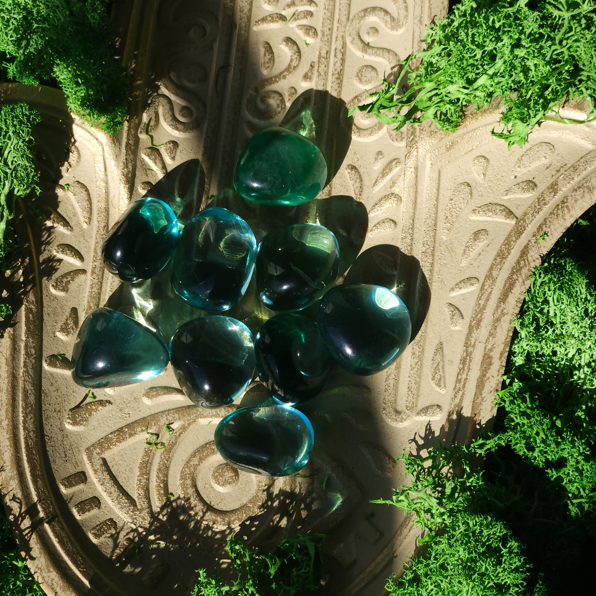 Andaros obsidiano kristalai