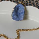 Drūzų Kvarco Kristalų Pakabukas