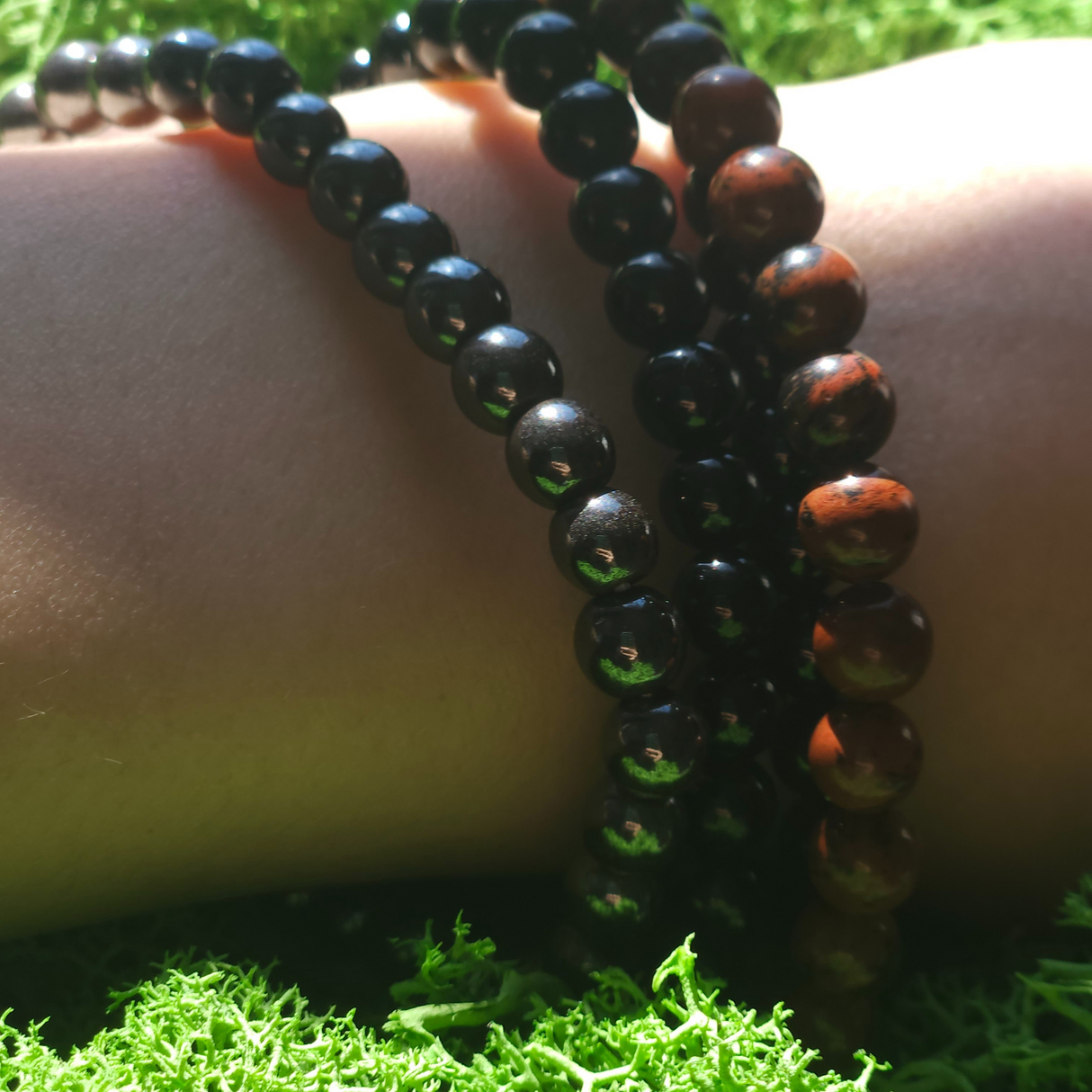 Apsaugos Nuo Negatyvo ir Elektromagnetinio Lauko apyrankių rinkinys