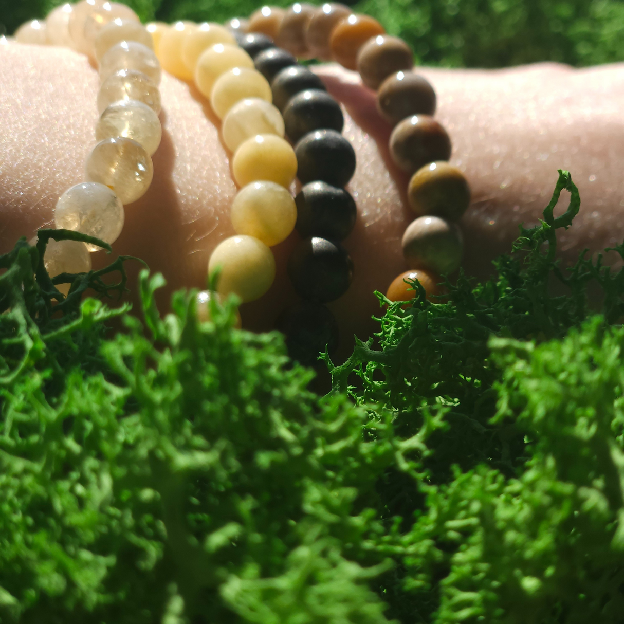 Klestėjimo ir Sėkmės apyrankių rinkinys