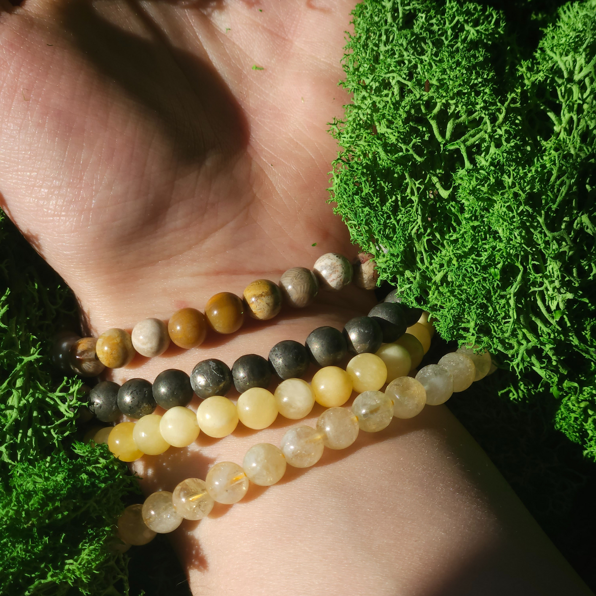 Klestėjimo ir Sėkmės apyrankių rinkinys