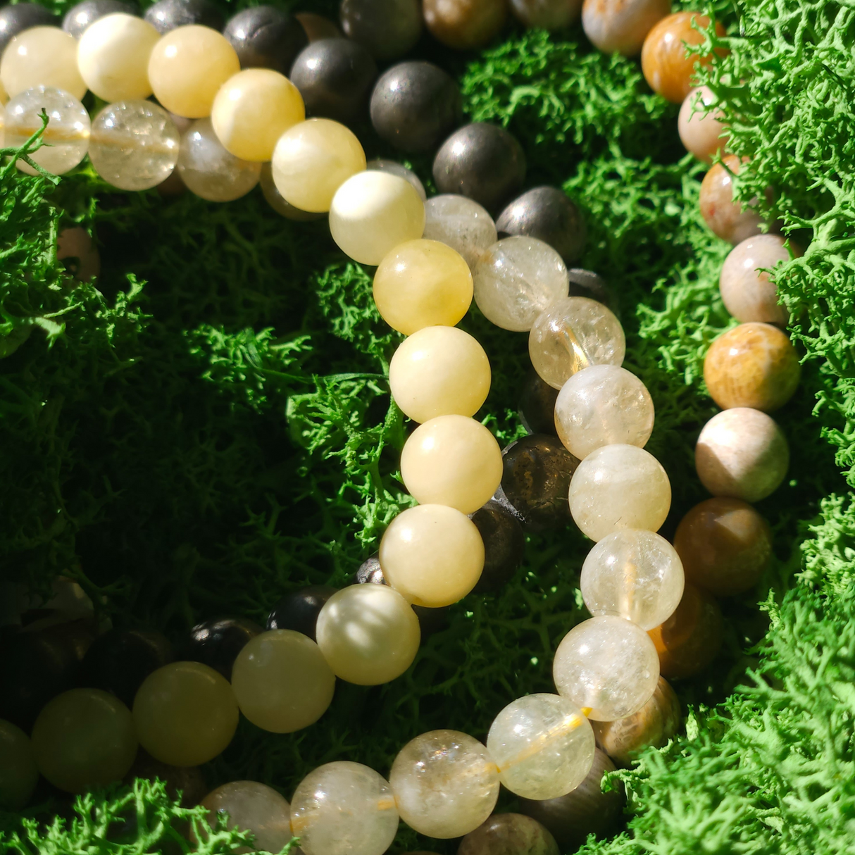 Klestėjimo ir Sėkmės apyrankių rinkinys