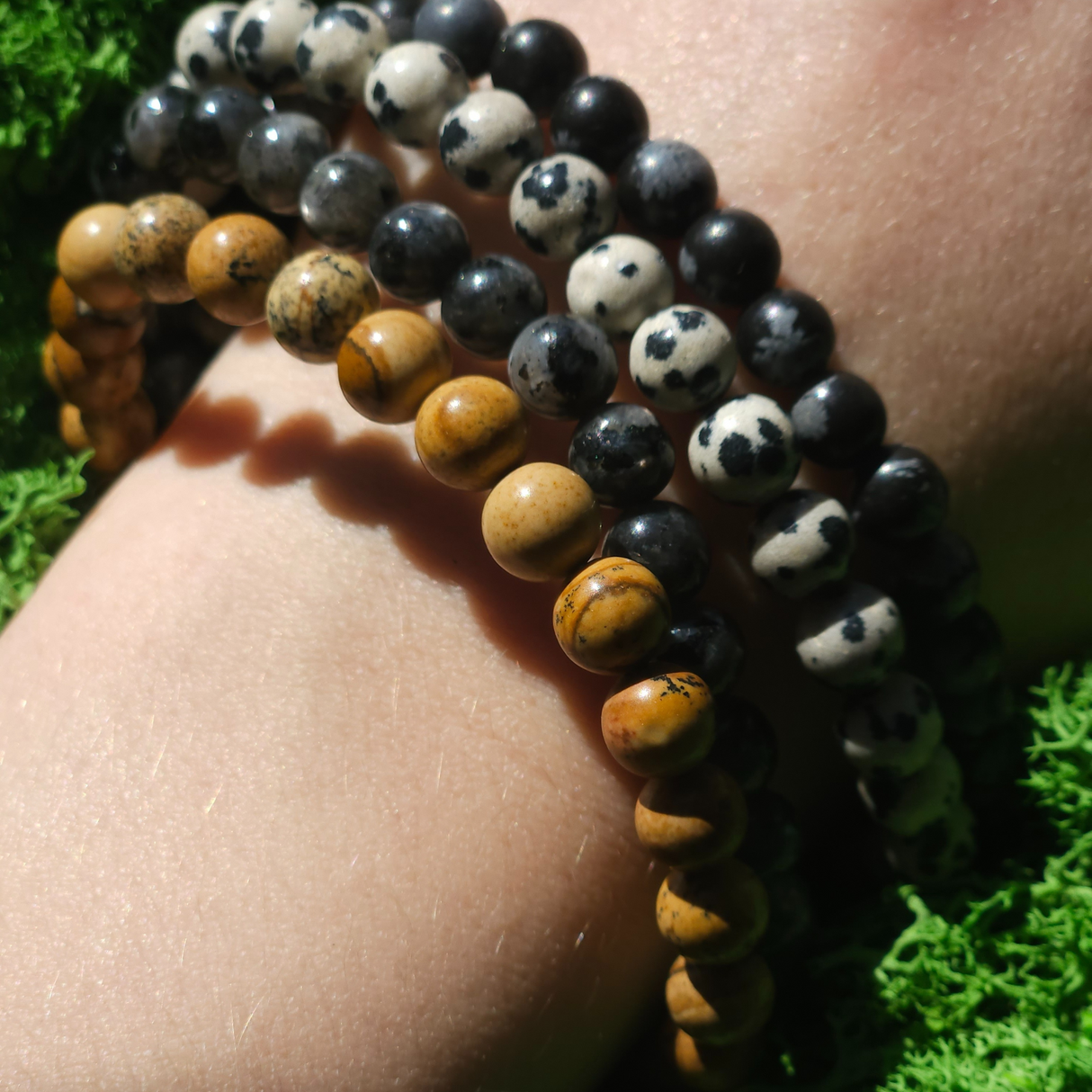 Manifestacijos ir Valios Jėgos apyrankių rinkinys