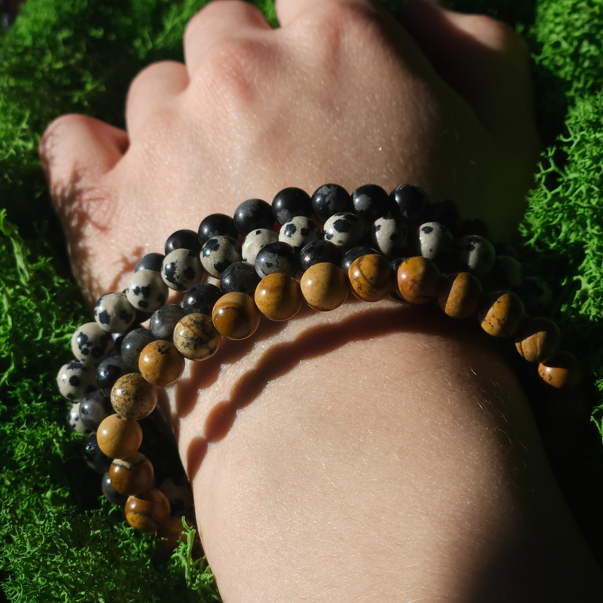 Manifestacijos ir Valios Jėgos apyrankių rinkinys