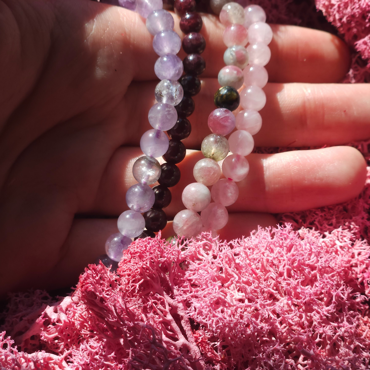 Ramybės ir Nerimo Atsikratimo Apyrankių Rinkinys