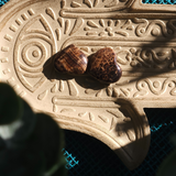 Šokoladinio kalcito širdis