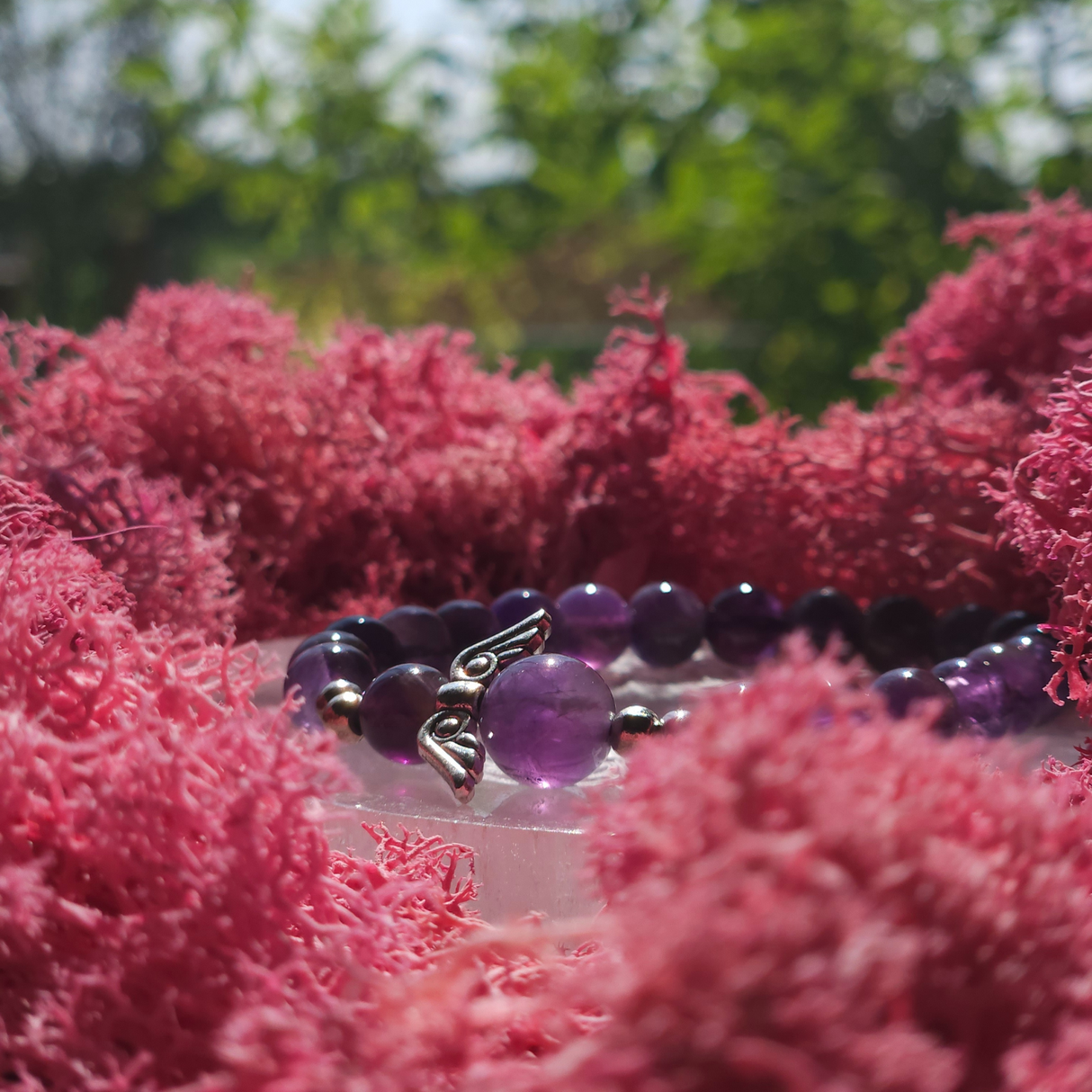 Ametisto Angelo apyrankė