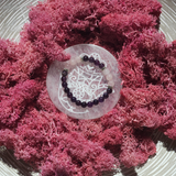 Ametisto ir rožinio kvarco apyrankė