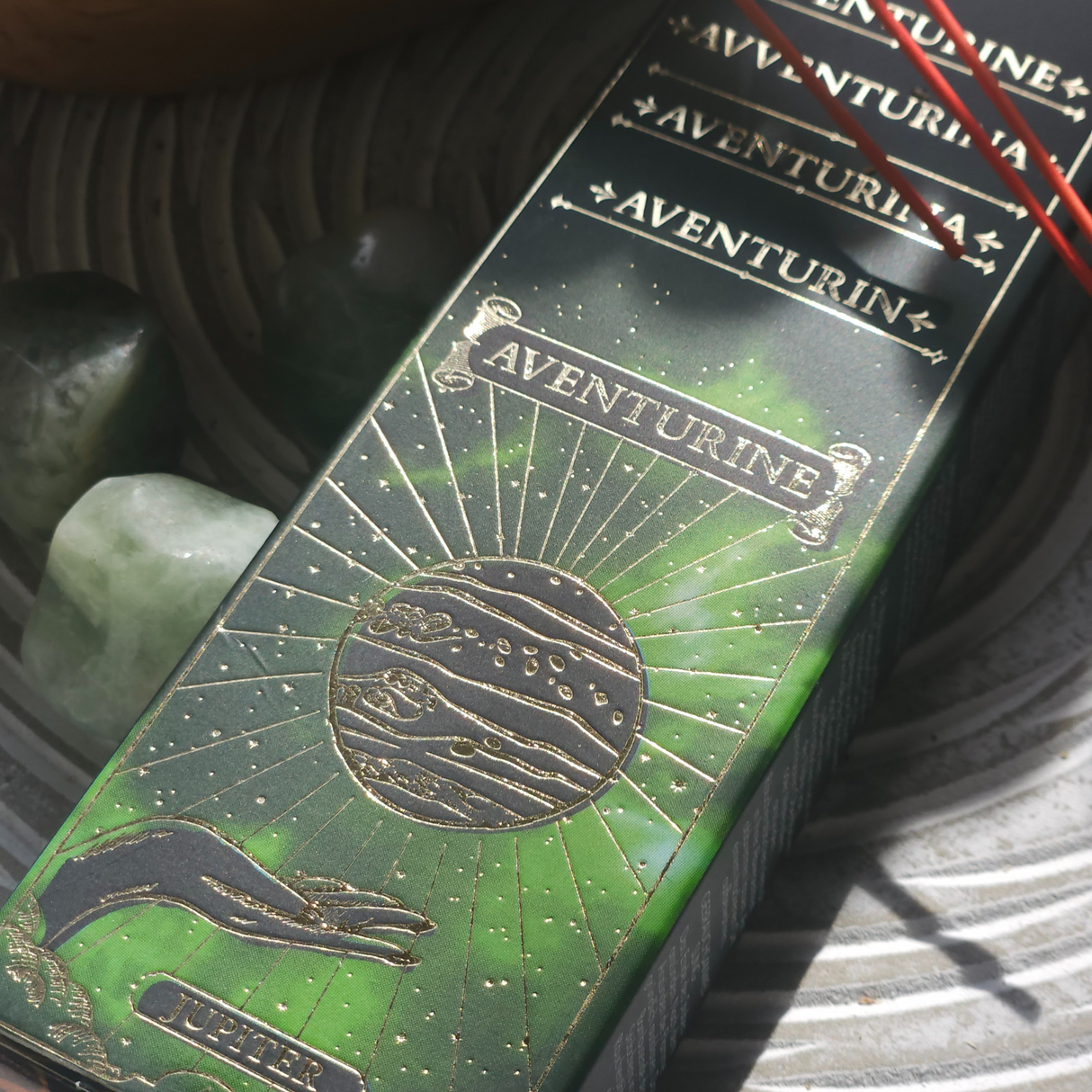 Aventurino smilkalai