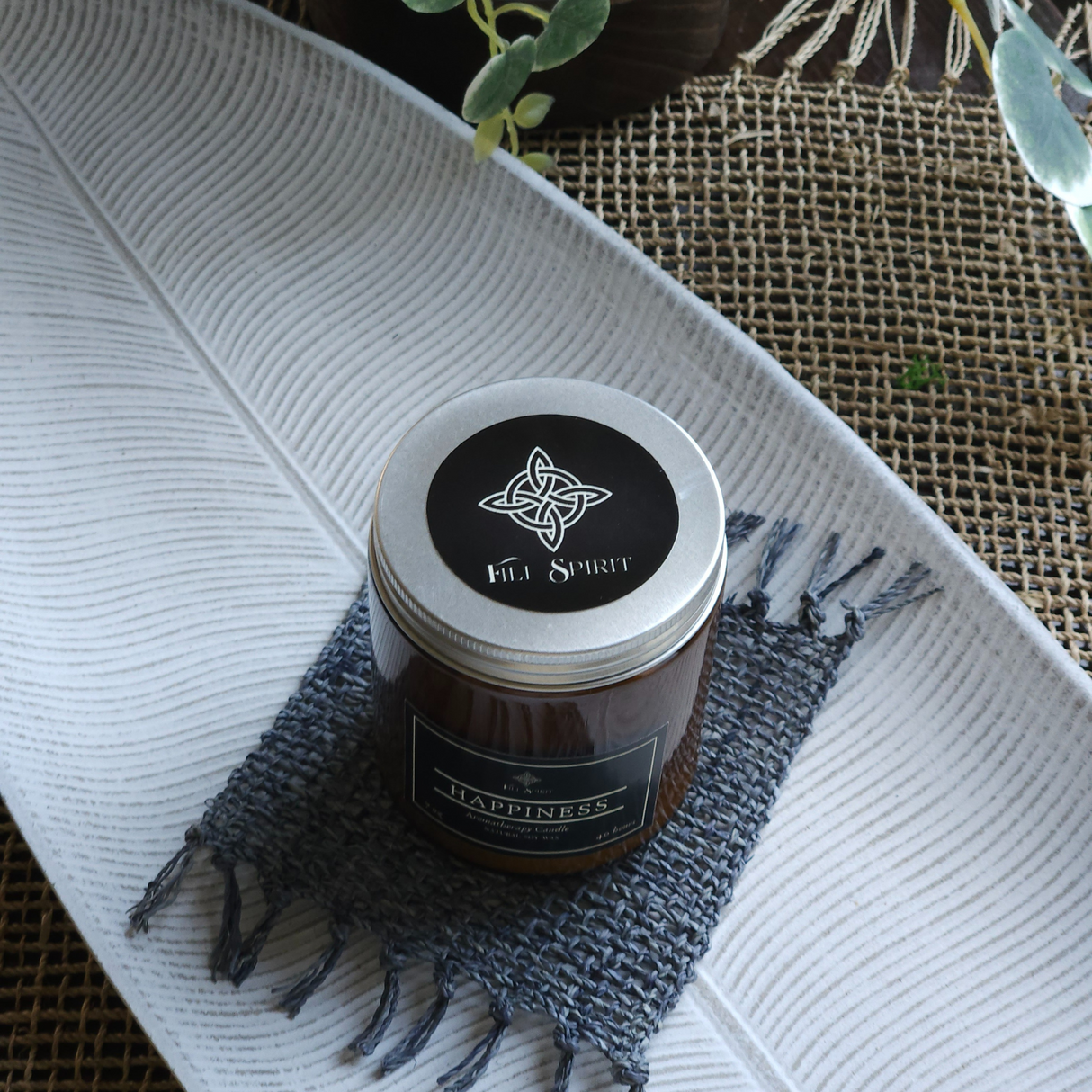 FiliSpirit aromaterapijos žvakė „Laimė“