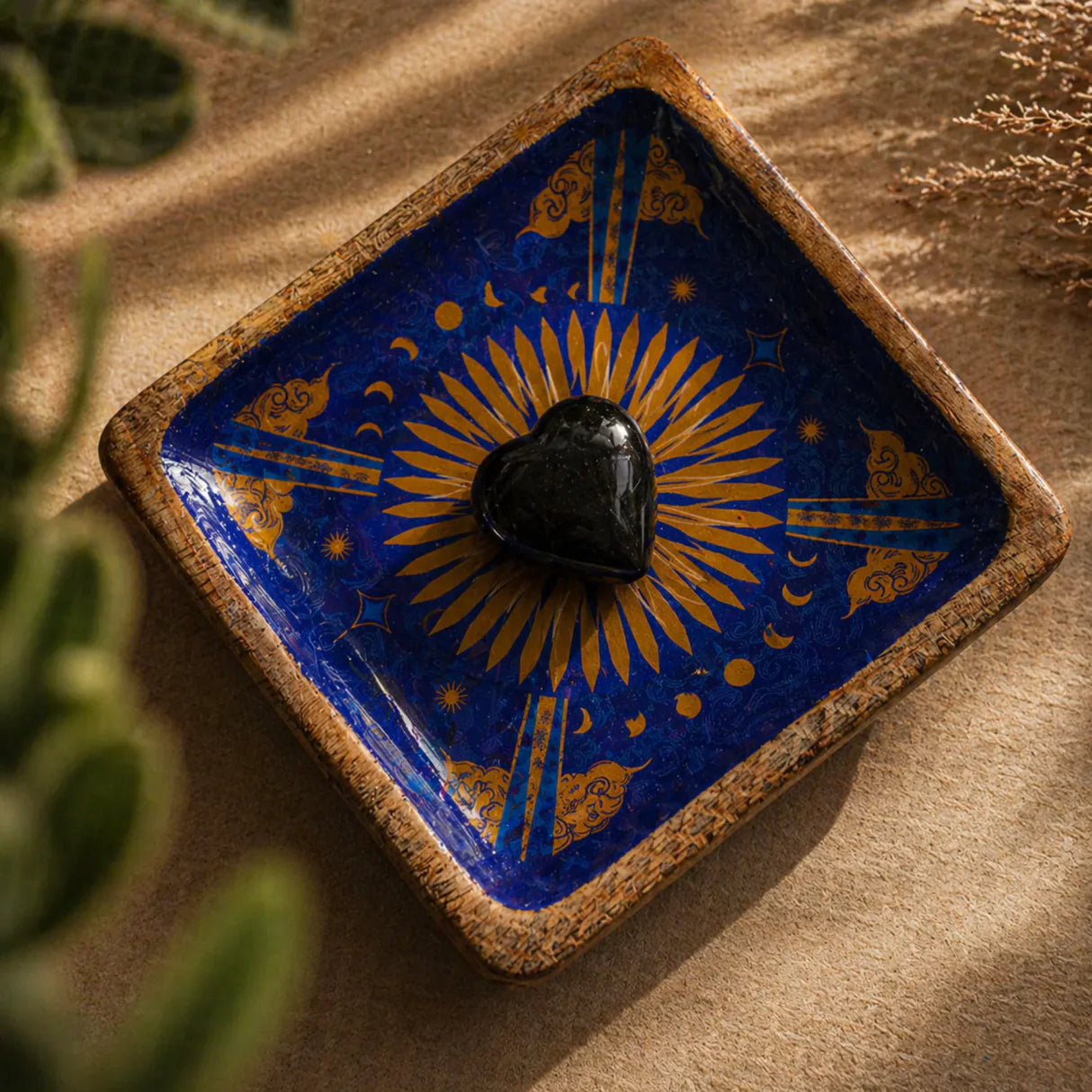 Protecting Black Tourmaline Heart
