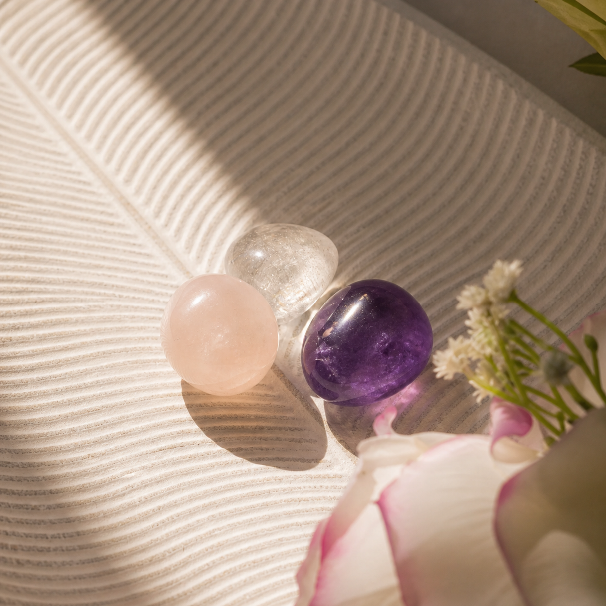 Auksinio trikampio kristalų rinkinys