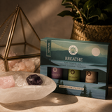 Eterinių aliejų aromaterapijos rinkinys „Breathe“