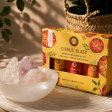 Eterinių aliejų aromaterapijos rinkinys „Citrus Blast“