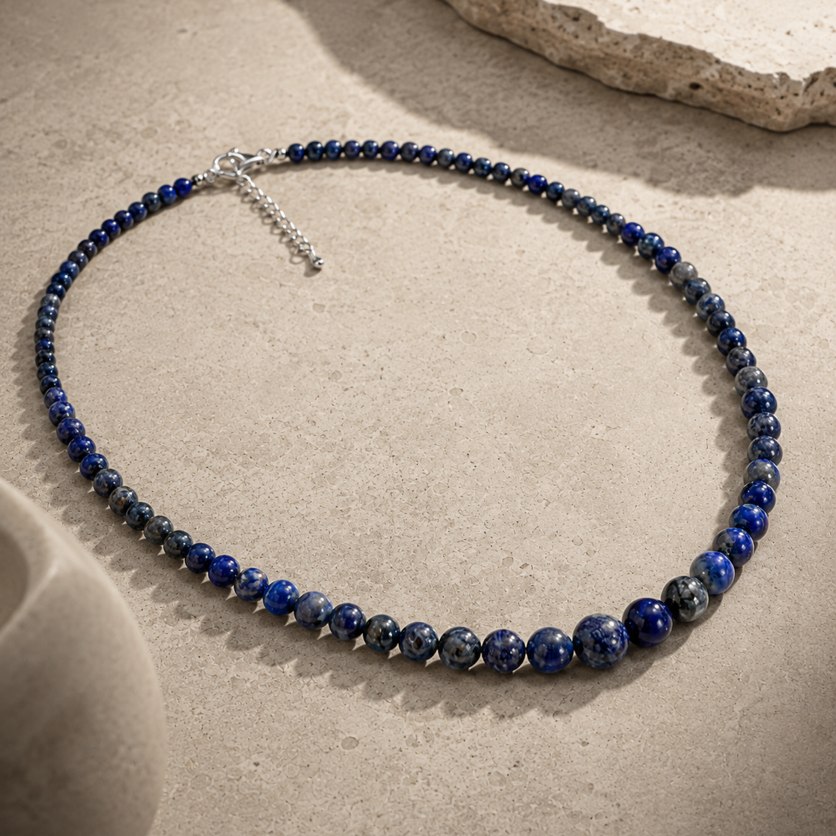 Lapis Lazuli Drop Necklace