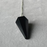 Juodojo obsidiano švytuoklė